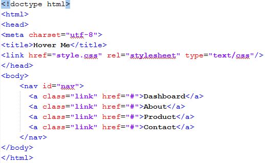 Membuat-Menu-Hover-Sederhana-Part-1