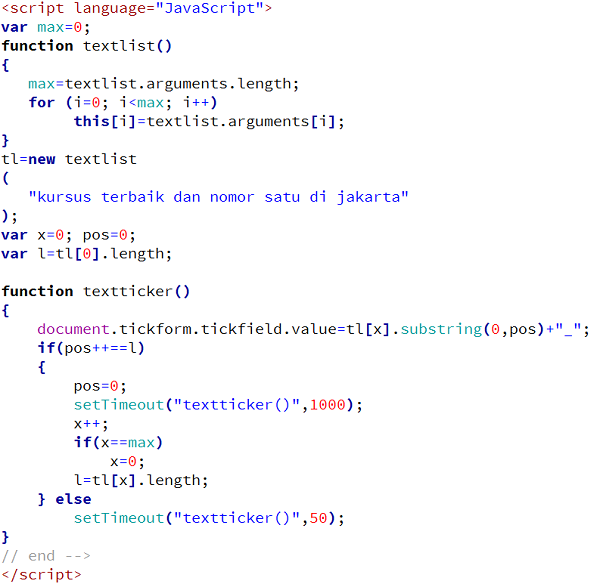 Text-Ticker-dengan-Javascript