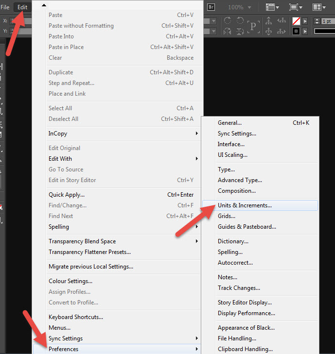 Cara Mengubah Satuan Ukuran Picas menjadi Centimetres di Adobe InDesign