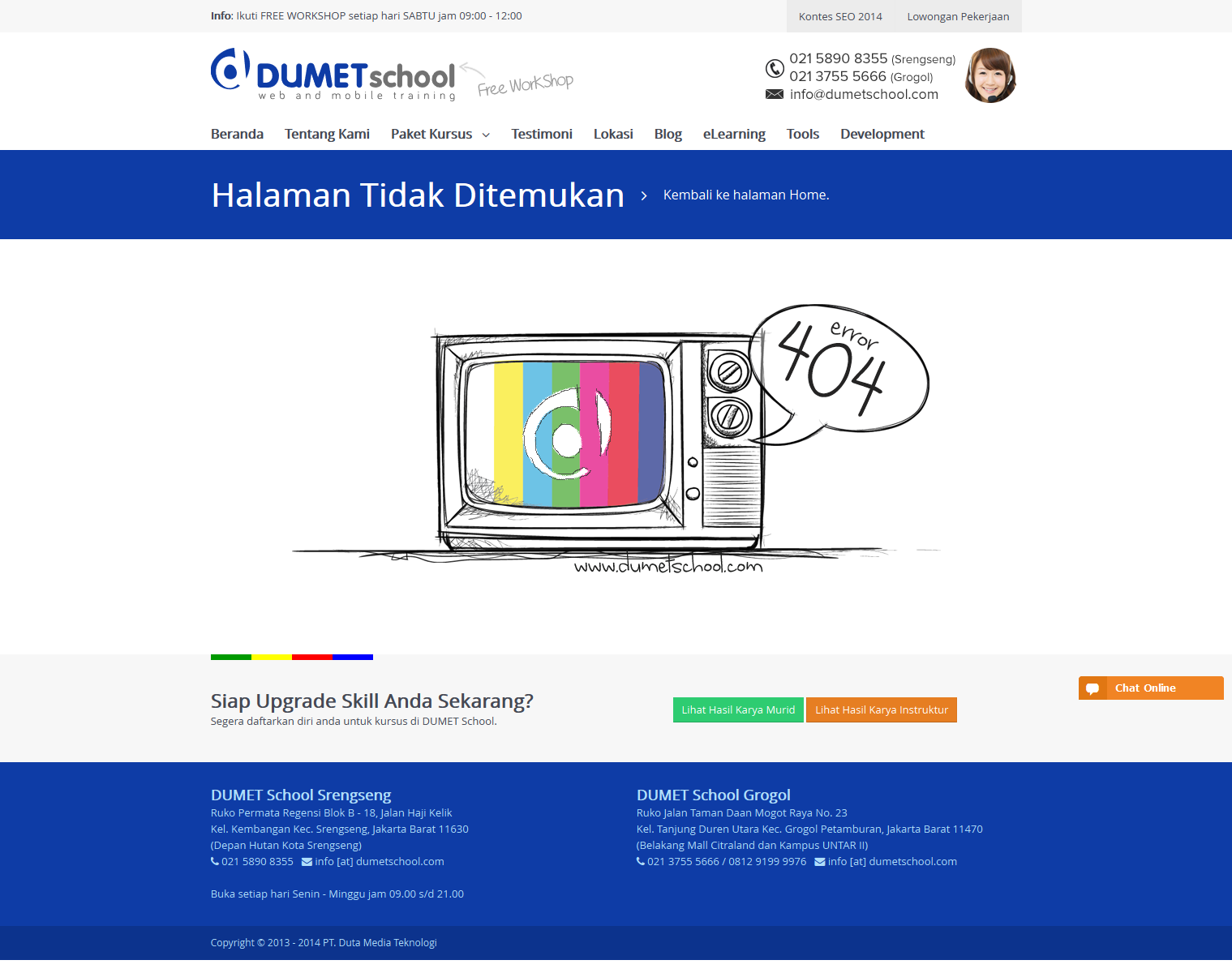 Membuat Halaman Error 404 di YII Framework
