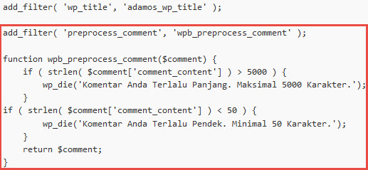 Cara-Membatasi-Panjang-Komentar-di-WordPress