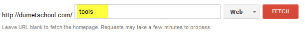 Fetch as Google, SEO