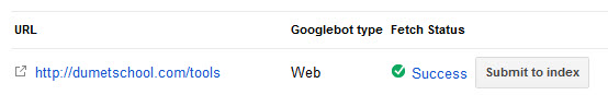 Fetch as Google, SEO