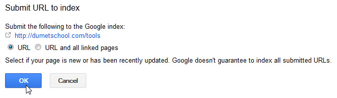Fetch as Google, SEO
