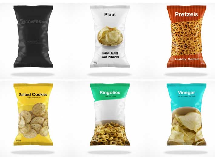 Chip Bag Mock Up