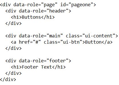 Membuat Button di jQuery Mobile