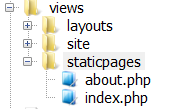 Membuat Halaman Statis di Yii Framework