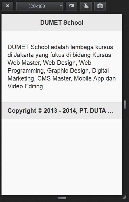 Membuat Hello World di jQuery Mobile