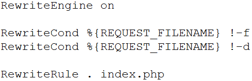 Menyembunyikan Index PHP di Yii Framework