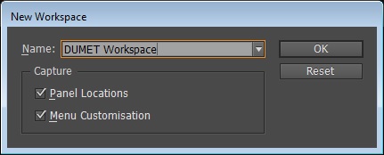 Cara Membuat Workspace baru pada InDesign