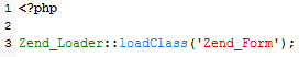 Membuat Zend Form di Zend Framework 1