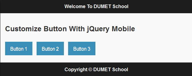 Cara Customize Button Di jQuery Mobile