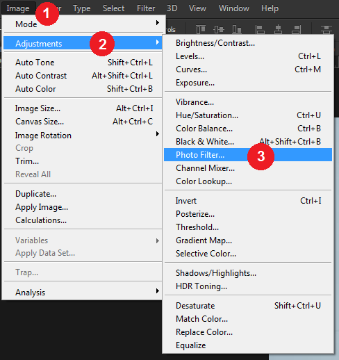 Cara Membuat Efek Photo Filter Deep Yellow