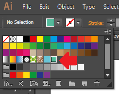 Cara Menambahkan Warna Baru Pada Swatches di Adobe Illustrator