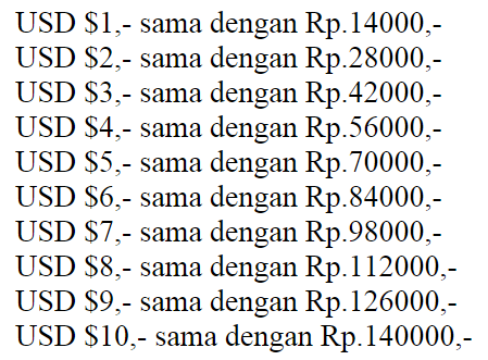 melakukan looping do while dengan dua variable