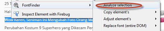 font finder