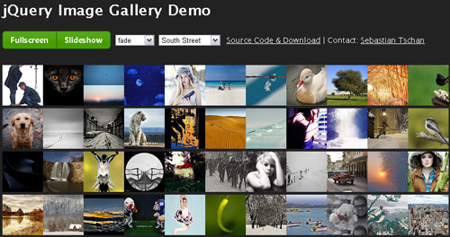 10 Plugin jQuery Gallery Gartis