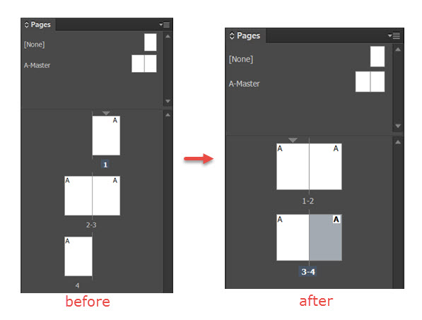 Cara Membuat Halaman 1 disebelah Kiri di InDesign