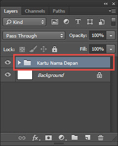 Membuat Kartu Nama Design Modern di Photoshop