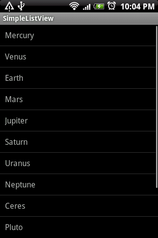 Layout di Android
