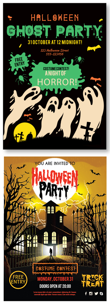 Free Download Poster Halloween