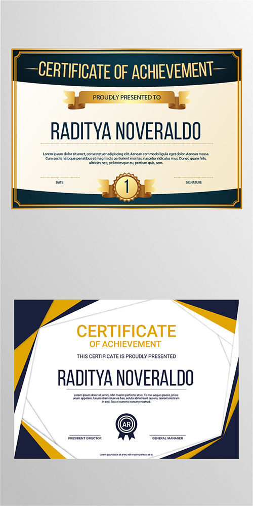 Free Download Sertifikat Vector