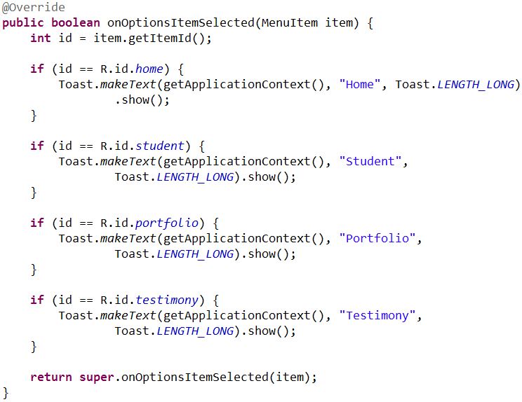 Tutorial Membuat Menu di Android Dengan Toast