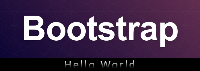 Hello World BOOTSTRAP