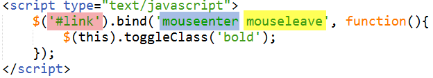 Cara Penggunaan Api Bind Pada jQuery