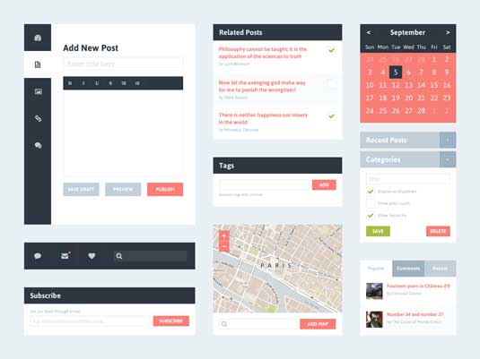 Psd Interface 5 PSD User Interface Download Gratis