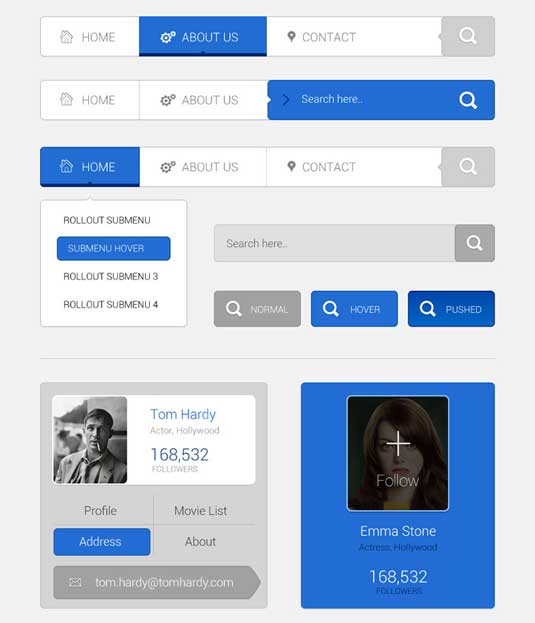 Psd Interface 5 PSD User Interface Download Gratis